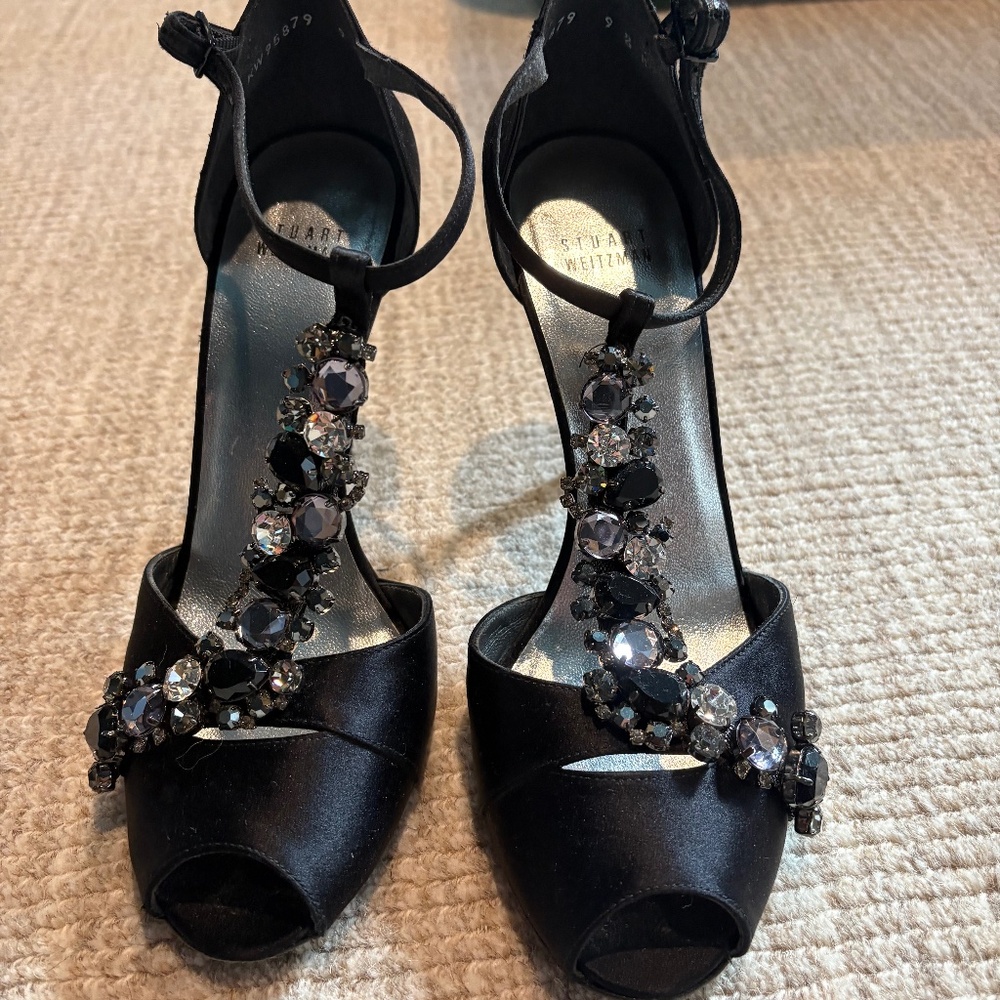 Stuart Weitzman Special Open Toe Heels - image 1
